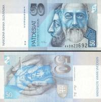*50 Sk Päťdesiat korún Slovensko 2005, P21e UNC - Kliknutím na obrázok zatvorte -